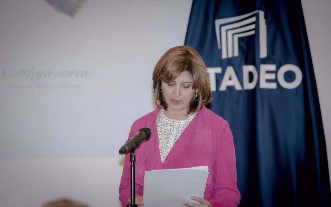 Palabras de la Ministra María Ángela Holguín Cuéllar en el  Homenaje al excanciller Diego Uribe Vargas